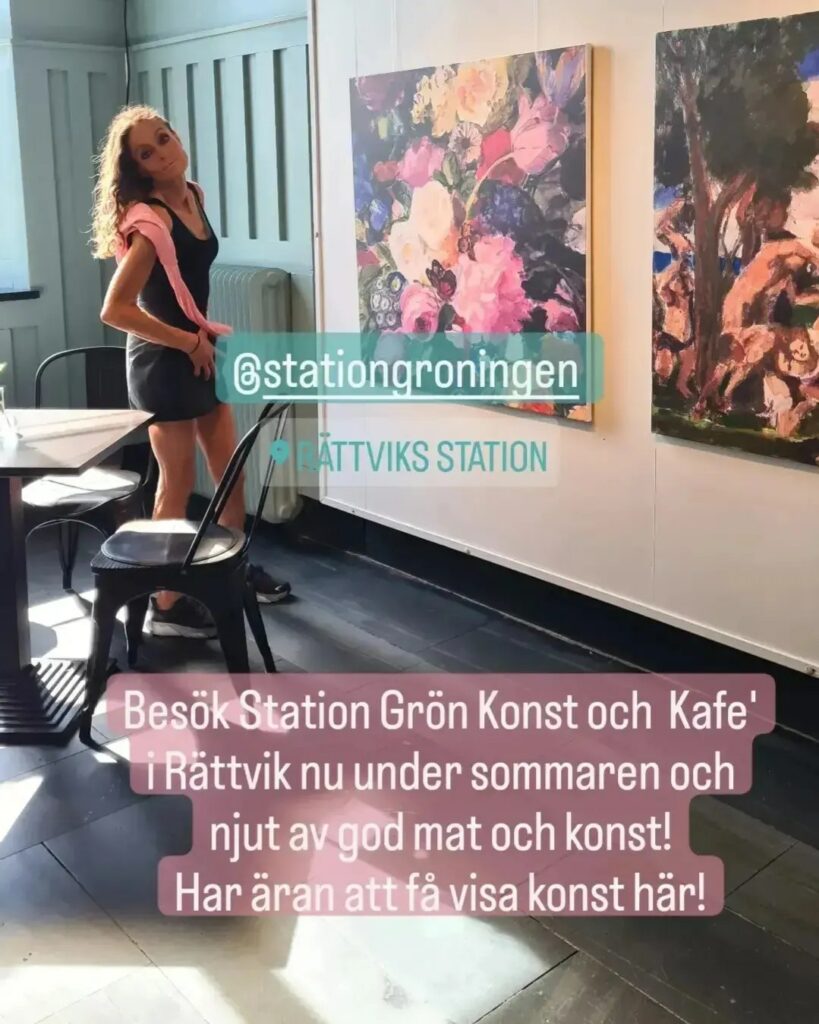 Annika Berglöf Station Grön Konst och cafe